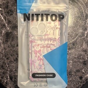 Pink Bow Phone Case for iPhone 13 Pro